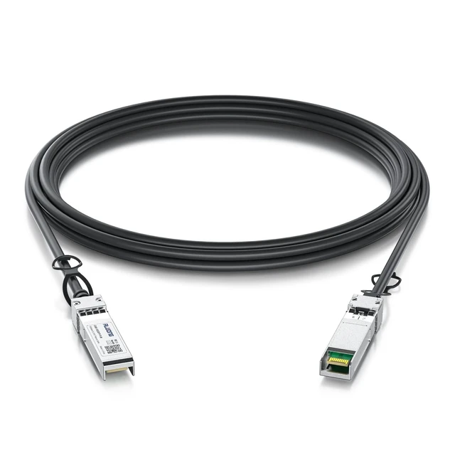 Alt view image 3 of 5 - Alwong 10G SFP+ Direct Attach Copper Twinax Cable, 10-Pack 0.3m/0.98ft