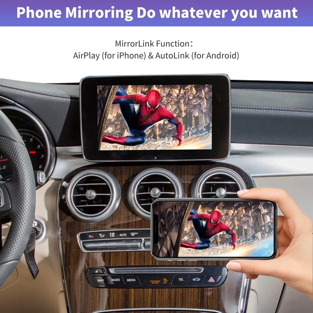 Alt view image 4 of 5 - Road Top Wireless CarPlay Interface Decoder for Mercedes-Benz NTG5.0