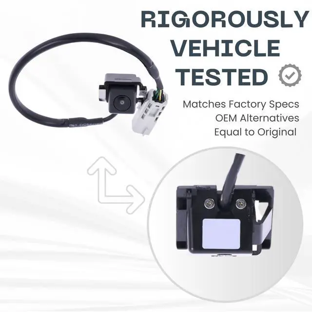 Alt view image 3 of 5 - Backup Camera Replaces for 2017 2018 2019 2020 Chevy Sonic Sedan OE Part # 42348355