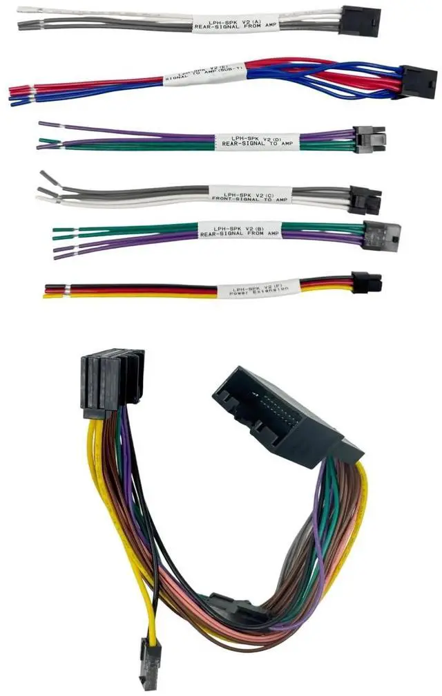 Main image of Moryzian LPHFD21 Audio Integration T-Harness Fit for F-150 F-250 F-350 F-450 Edge Explorer Expedition Escape Mustang Taurus C-Max Flex Focus Fusion