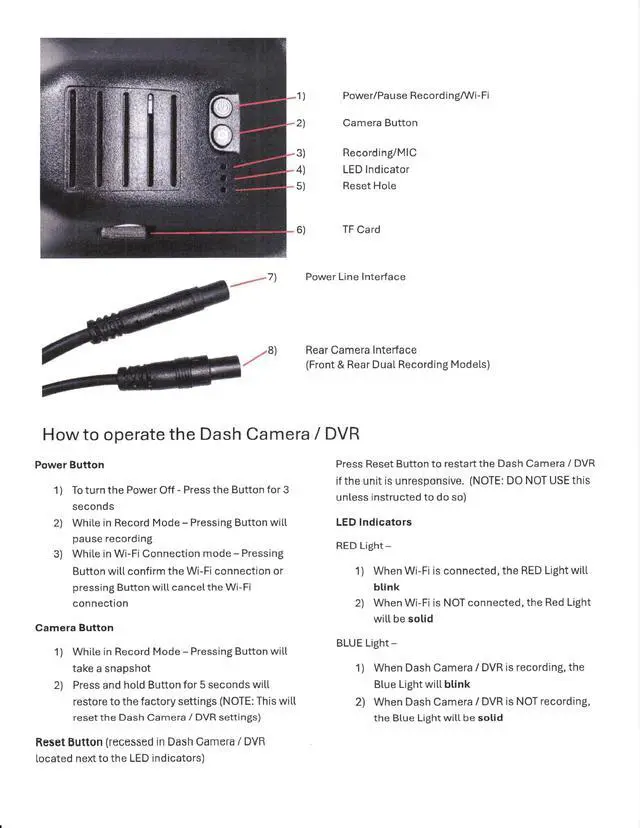 Alt view image 5 of 5 - (AIE) - Dash Camera/DVR - Vehicle Specific for Toyota - Camry (2025-2026) / Includes Plug & Play Harness