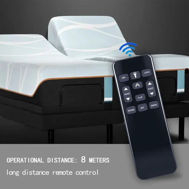Alt view image 3 of 4 - PZL Replacement HJH173 Remote Control for Richmat HJH173 Adjustable Bed Base