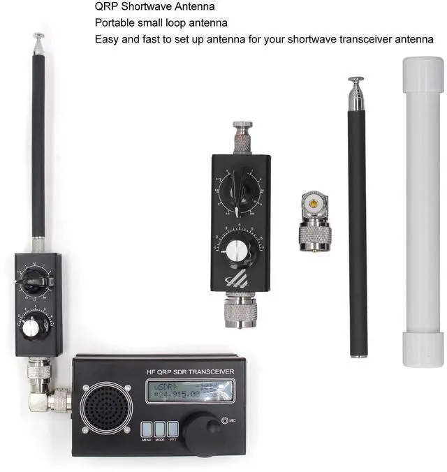 Alt view image 4 of 5 - QRP Shortwave Radio Transmitter FM Air Full Band Transmitter QRP Shortwave Antenna Portable and Easy to Use Reduce Interference Main Applications Reception and Transmission