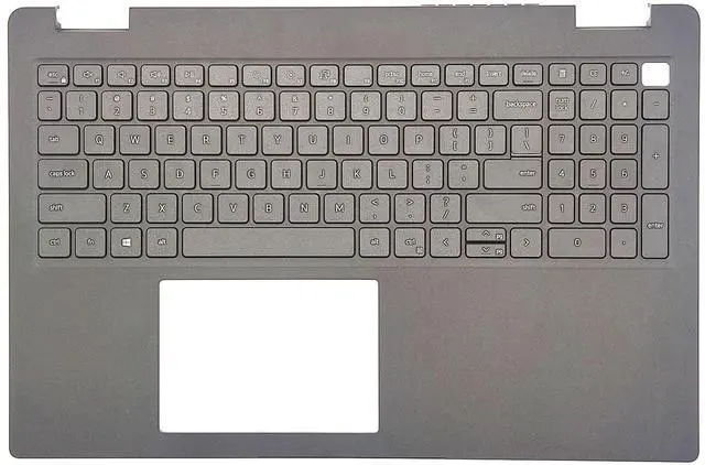 Main image of Jxjslp New Upper Case Palmrest Non-Backlit Keyboard Assembly Replacement for DELL Latitude 3520 E3520 Series Laptop Top Cover US Layout DJP76 0DJP76 Black (Without Backlit)