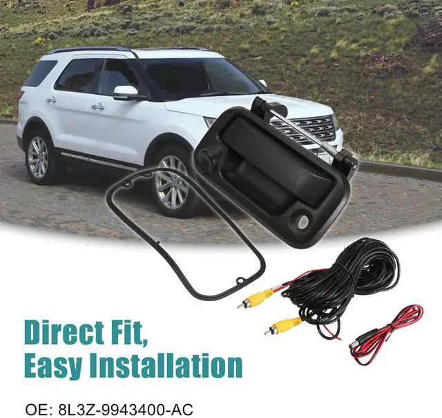 Alt view image 2 of 5 - ACROPIX Tailgate Rear View Back Up Camera Replacement Fit for Ford Explorer Sport Trac - Pack of 1 Black