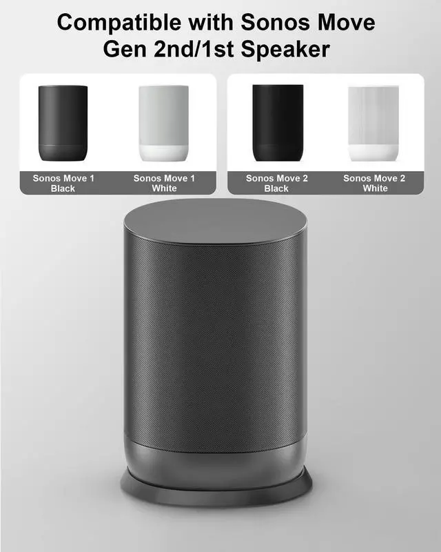 Alt view image 2 of 5 - FGIEU 45W Charging Base for Sonos Move 2/1 Wireless Portable Bluetooth Speaker AM45A-180A Switching Power Supply Replacement