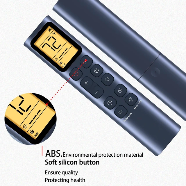 Alt view image 2 of 5 - Replacement for Dreo Portable Air Conditioner AC318S AC319S Remote Control