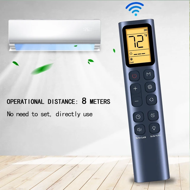 Alt view image 4 of 5 - Replacement for Dreo Portable Air Conditioner AC318S AC319S Remote Control