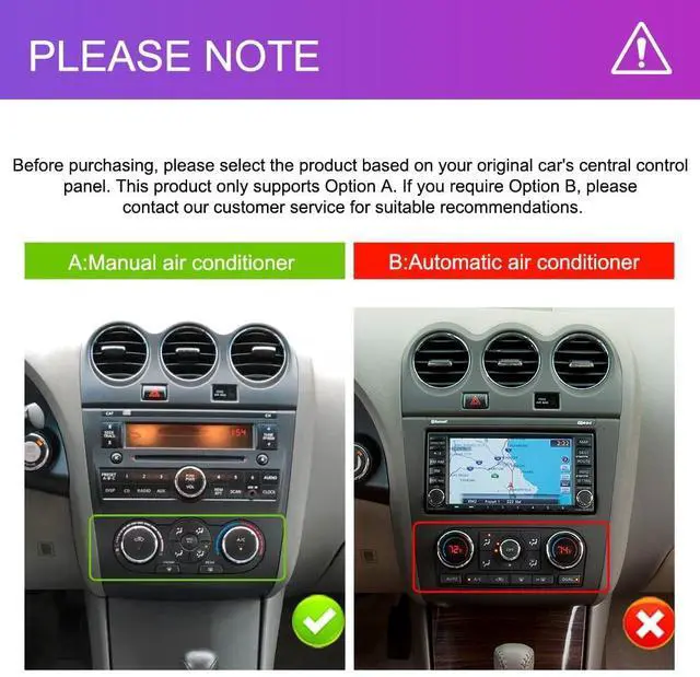Alt view image 2 of 5 - Rimoody 8 Core 6G 128G Android 15 Car Stereo for Nissan Altima 2008-2012, Wireless Carplay Android Auto, 9 Touchscreen Radio with GPS Bluetooth 5G-WiFi FM/RDS 32EQ DSP Backup Camera SWC(Manual
