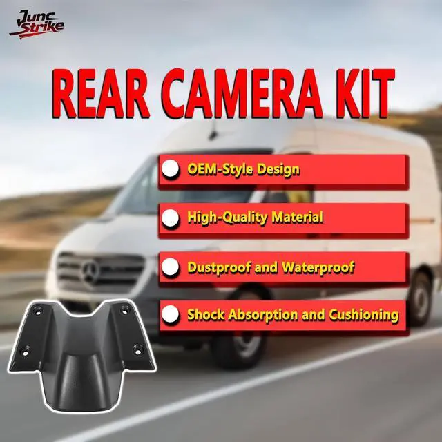 Alt view image 3 of 5 - A907820120 Rear Camera Housing Replacement Fit for Mercedes Benz & Freightliner Sprinter 1500 2500 3500 2018-2020 2023 for90782040019051 90782012019051