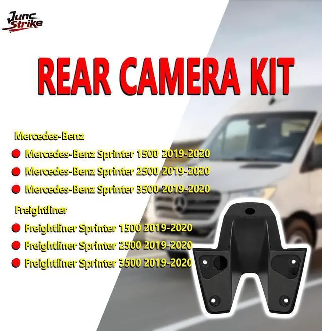 Alt view image 5 of 5 - A907820120 Rear Camera Housing Replacement Fit for Mercedes Benz & Freightliner Sprinter 1500 2500 3500 2018-2020 2023 for90782040019051 90782012019051