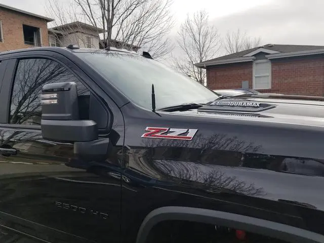 Alt view image 5 of 5 - Votex - Made in USA - 50 Caliber Black Bullet Aluminum Antenna - Fits Ford F150 - F250 - F350 ^^ Jeep Wrangler - Gladiator ^^ Toyota Tacoma - Tundra ^^ Chevrolet Silverado ^^ GMC Sierra Accessories