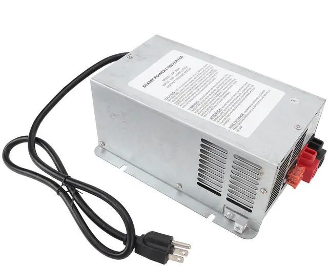Alt view image 3 of 5 - 55 Amp Three Stage Power Charger Replacement for Trailers and Campers, Suitable for Various Recreational Vehicles with 3 Voltage Output Modes for Lithium ion Batteries, Providing