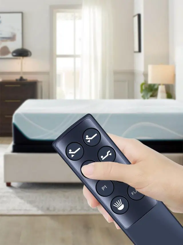Alt view image 2 of 5 - PZL Replacement Remote Control fit for Innova Sleep Systems Adjustable Bed, for Powerbedz Deluxe, for Bed BOSS Bedboss Relax 404, for HJK25