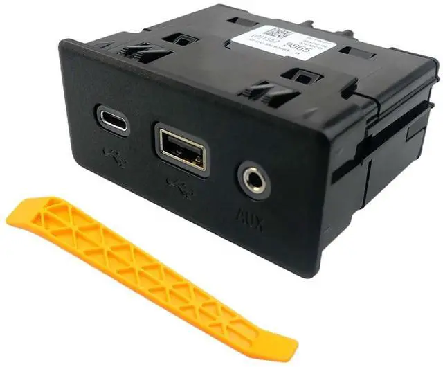 Main image of Audio Player and USB Receptacle Fit for Chevy Malibu Equinox for Buick Encore GX for GMC Terrain Center Console Receptacle 13529865 84260037 13512372