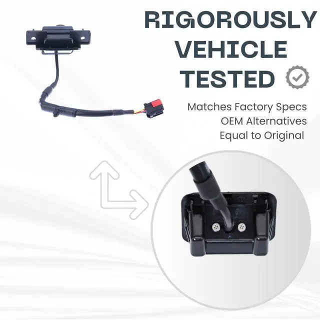 Alt view image 3 of 5 - Backup Camera Replaces for 2010 2011 2012 Ford Fusion/Fusion Hybrid OE Part # AE5Z19G490A AE5T19G490BC (AE5Z-19G490-A, AE5T-19G490-BC)