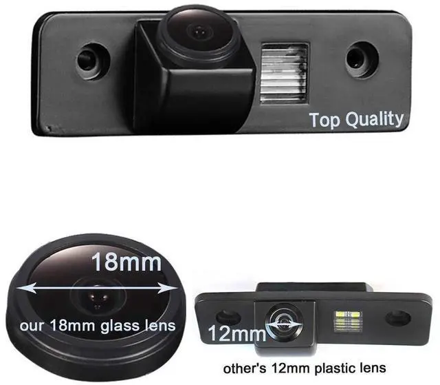 Main image of Super HD vehicle camera 1280x720 pixels 1000 TV Car Rear View Backup Camera 170reverse for Skoda Octavia 2 RS 1Z MK2 Facelift Superb 2 Fabia 2 Roomster Tour Ford Mondeo MK2 MK3 Metrostar Fiesta MK5 F