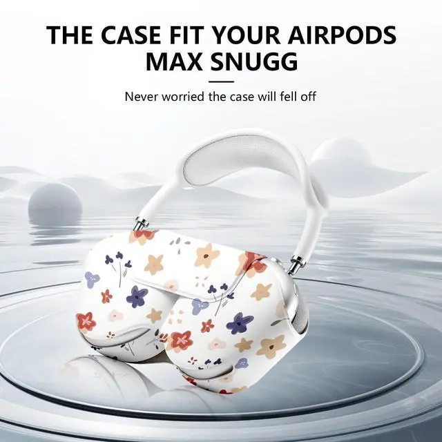 Alt view image 3 of 5 - Compatible for Apple Airpods Max Case,Smart Case Cover Accessories with Sleep Mode Made by PU Leather Original Replacement Carrying Case for Airpod Pro Max Headphones