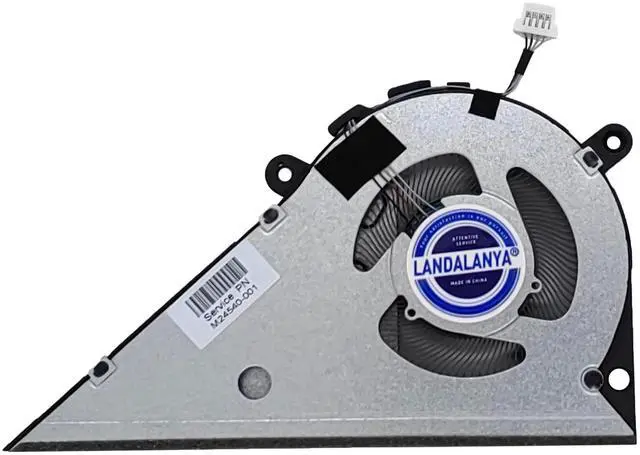 Main image of LANDALANYA New Integrated Graphics CPU Cooling Fan for HP Pavilion Star 14-DV 14-DV0010WM 14-DV0065ST 14-DV0097NR 14-DV0511SA TPN-Q244 Series M34454-001 M24540-001 ND75C39-20B04 EG50040S1-CL40-S9A Fa