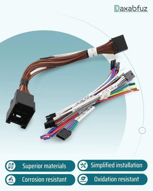 Alt view image 4 of 5 - Advanced Audio Integration T-Harness Fit for Ford Non-Amplified Vehicles 2018-2023, Replace LPHFD31