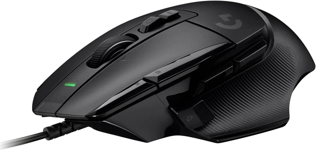 Main image of 502 X Wired Gaming Mouse - Black | Optical Switches, 13 Buttons, Infinite Scroll, PC/MacOS Compatible
