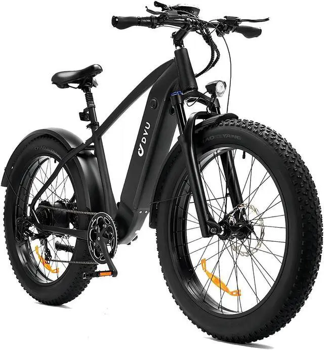 Main image of DYU 26" 4.0 Fat Tire Electric Bike for Adults, 750W 48V 20AH, 1100Wh LG Battery, Up to 80 Miles, Shimano 7-Speed Gear, Dual Shock Absorber Mountain Ebike, Complies to UL2849