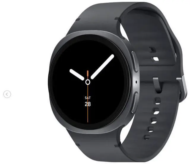 Main image of Samsung Galaxy Watch 8 (2025) 44mm LTE Smartwatch, Cushion Design, Fitness Tracker, Sleep Coaching, Running Coach, Energy Score, Heart Rate Tracking, Graphite