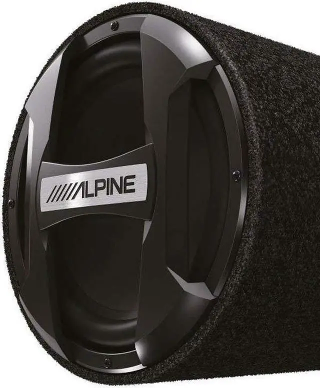 Alt view image 2 of 4 - Alpine SWT-S10 1200W Max (250W RMS) Single 10" Sealed Subwoofer.