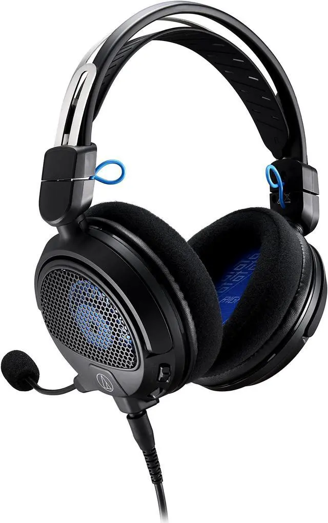 Alt view image 2 of 7 - Audio-Technica ATH-GDL3BK Open-Back Gaming Headset, Black
