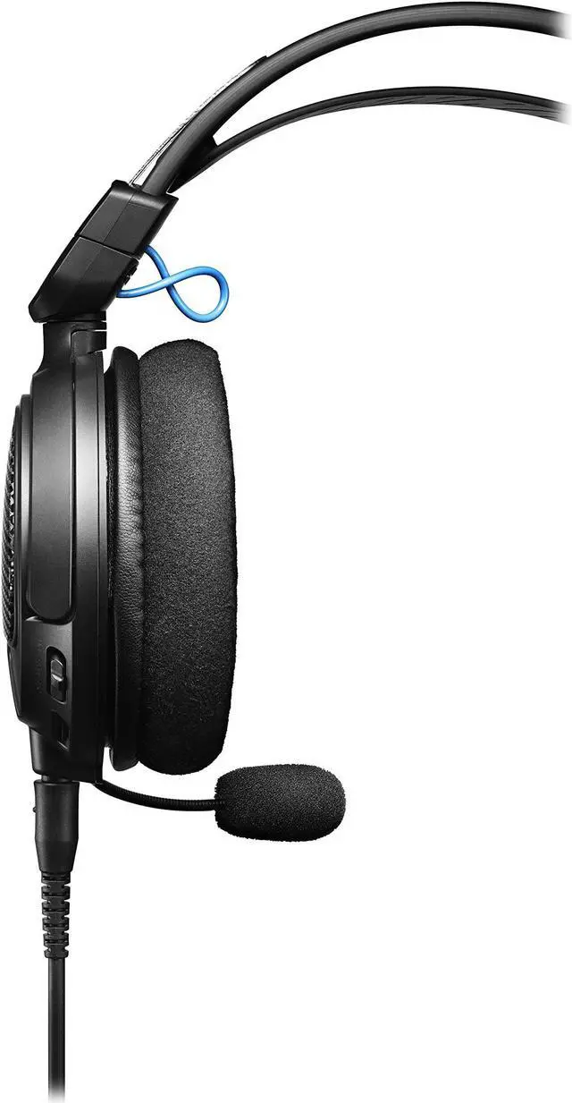 Alt view image 4 of 7 - Audio-Technica ATH-GDL3BK Open-Back Gaming Headset, Black