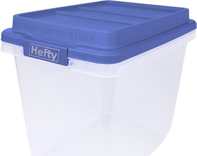 Hefty 32 Quart Hi-Rise Storage Bin