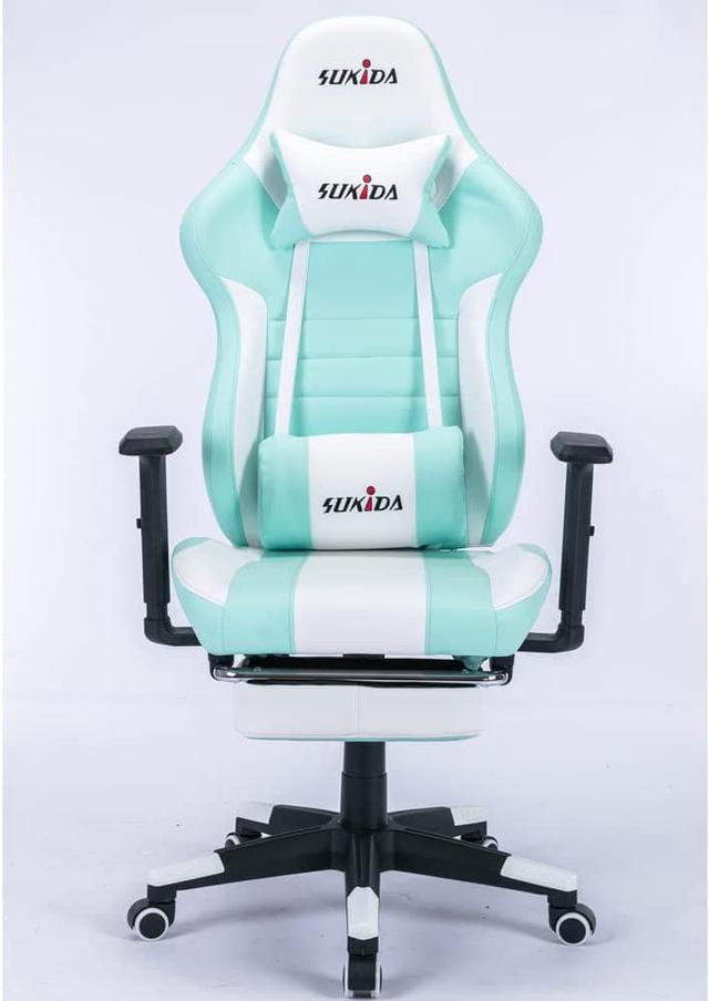 Gaming chair with online retractable arms