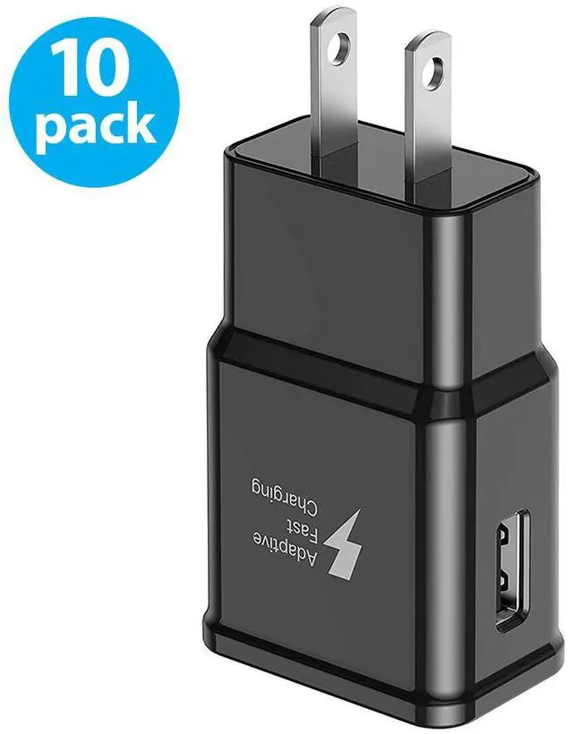 Alt view image 5 of 5 - Samsung Wall Charger Home Travel Charging Adapter for Samsung - 10PK - OEM