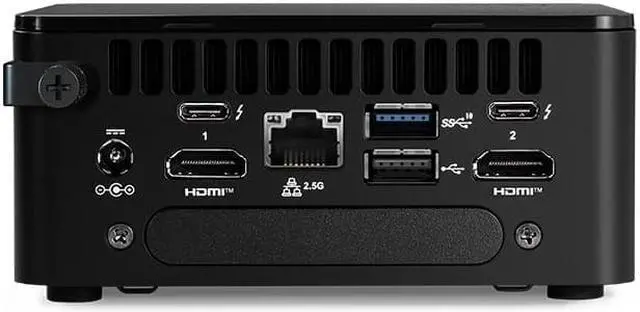 Alt view image 4 of 6 - Intel nuc 13 Pro Arena Canyon NUC13ANHi7 Core i7-1360P Latest 13TH Gen Intel Core Processor Intel Iris Xe Graphics Wi-Fi 6E Thunderbolt 4 32G RAM 1T SSD US Power Cord included
