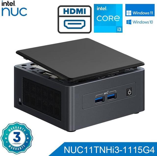 Intel NUC, NUC 11 Mini-PC, Windows 11 Pro Desktop Mini-Computer