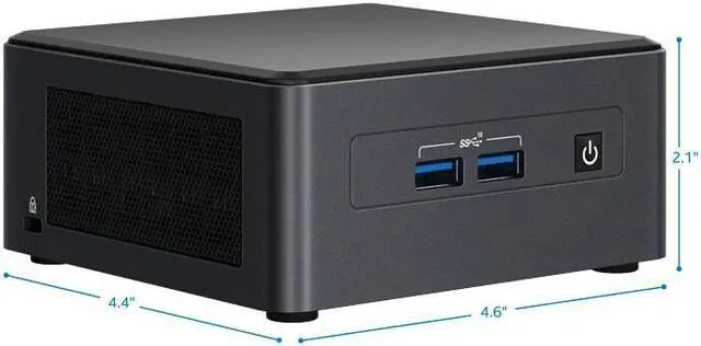 Alt view image 4 of 5 - Intel NUC 11 Pro NUC11TNHi7 Tiger Canyon Home & Business Mini PC Mini Desktop 11th Gen Intel® Core i7-1165G7 Processor Upto 4.7 GHz Turbo,4 Cores,8 Threads,12 MB L3 Cache 32G RAM 1T SSD