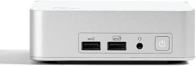Alt view image 2 of 7 - Intel NUC 13 Pro White Vivid Canyon NUC13VYKi5 Core i5-1340P 13TH Gen Intel Core Processor Intel Iris Xe Graphics Wi-Fi 6E Thunderbolt 4 16GB RAM / 512G SSD