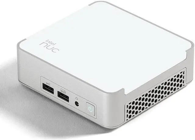 Alt view image 5 of 7 - Intel NUC 13 Pro White Vivid Canyon NUC13VYKi5 Core i5-1340P 13TH Gen Intel Core Processor Intel Iris Xe Graphics Wi-Fi 6E Thunderbolt 4 16GB RAM / 512G SSD