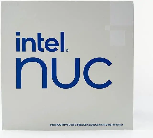 Alt view image 7 of 7 - Intel NUC 13 Pro White Vivid Canyon NUC13VYKi7 Core i7-1360P 13TH Gen Intel Core Processor Intel Iris Xe Graphics Wi-Fi 6E Thunderbolt 4 Barebone System