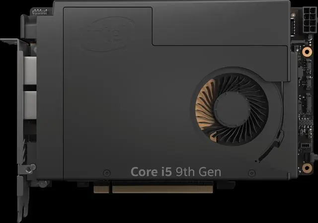 Alt view image 2 of 6 - Intel NUC - Gaming desktop - Core i5-9300H Processor(8M Cache up to 4.1GHz) - -RTX 3060TI FE Card -16GB DDR4 3200MHz - 512GB M.2 NVMe - 500W PSU - Windows 11 home - WIFI - Gaming PC