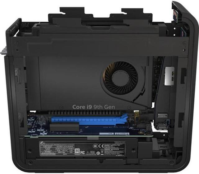 Alt view image 6 of 7 - Intel NUC 9 Pro Kit NUC9VXQNX Home & Business Mini Desktop (Intel Xeon E-2286M 8-Core, Intel UHD P630, 16GB RAM, 1TB PCIe SSD, Wifi, HDMI, Bluetooth, SD Card, Win 10 Pro)