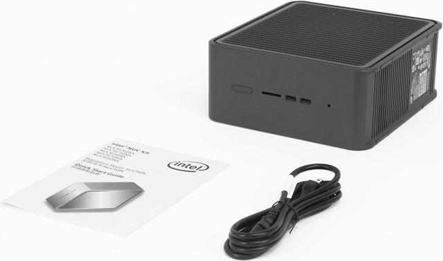 Alt view image 7 of 7 - Intel NUC 9 Pro Kit NUC9VXQNX Home & Business Mini Desktop (Intel Xeon E-2286M 8-Core, Intel UHD P630, 16GB RAM, 1TB PCIe SSD, Wifi, HDMI, Bluetooth, SD Card, Win 10 Pro)