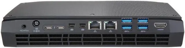 Alt view image 5 of 7 - Intel NUC HADES CANYON NUC8i7HNK Kit with 8th Gen. Intel Core i7 Processor, M.2 SSD Compatible, Dual DDR4 Memory Max 32GB with Radeon RX Vega M GL graphic, Thunderbolt 3, No OS, Windows 10 Compatible