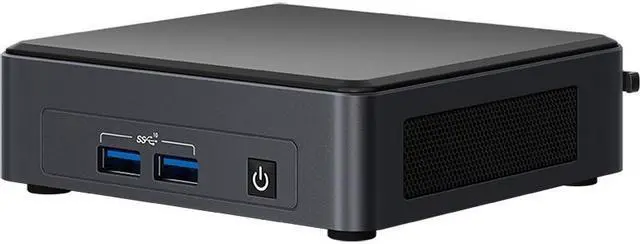 Alt view image 2 of 5 - Intel NUC 11 Pro Tiger Canyon NUC11TNKV5 Core i5-1145G7 Processor 4 Cores 8 Threads Intel Iris Xe Graphics With vPro® Technology BT5.2 Barebone System