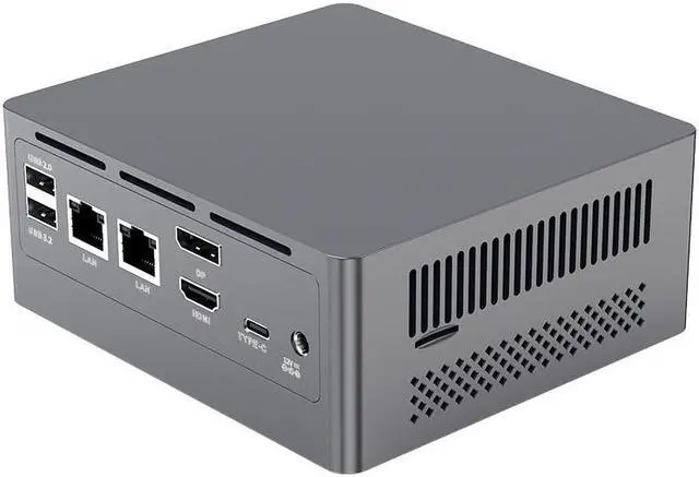Alt view image 2 of 6 - BRENUC Mini PC N9N PRO Intel Core i3-N305 (up to 3.8GHz), 16GB DDR4 RAM 512GB NVME SSD, Intel UHD Graphics, Win11 Pro, 2 x 2.5GbE I226-V 6 x USB Ports WiFi 6 Bluetooth 5.2