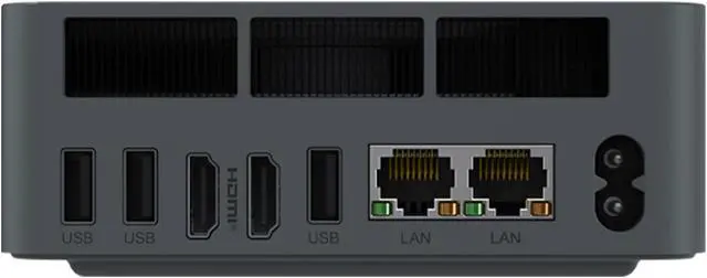 Alt view image 4 of 6 - Beelink Mini PC EQR6 AMD Ryzen 7 7735HS (8C/16T, Up to 4.75GHz), 24GB DDR5 RAM 500GB NVME SSD, AMD Radeon 680M Graphics, Windows 11 Pro, WiFi 6/BT 5.2