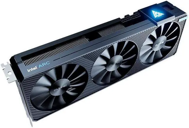 Alt view image 4 of 5 - GUNNIR Intel Arc A750 Photon 8G OC Gaming Graphics Card (PCIe 4.0, 8GB GDDR6, HDMI 2.0, DisplayPort 2.0) Black