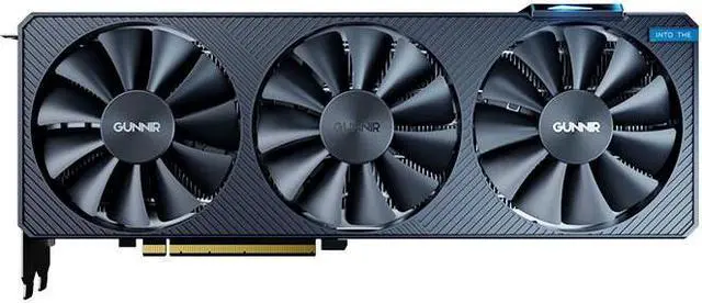 Alt view image 2 of 5 - GUNNIR Intel Arc A750 Photon 8G OC Gaming Graphics Card (PCIe 4.0, 8GB GDDR6, HDMI 2.0, DisplayPort 2.0) Black