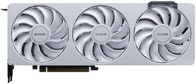 Alt view image 3 of 7 - GUNNIR Intel Arc B580 Photon 12G OC W Gaming Graphics Card (PCIe 4.0, 12GB GDDR6, HDMI 2.1, DisplayPort 2.1) White