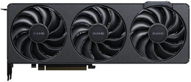 Alt view image 3 of 8 - GUNNIR Intel Arc B580 Photon 12G OC Gaming Graphics Card (PCIe 4.0, 12GB GDDR6, HDMI 2.1, DisplayPort 2.1) Black
